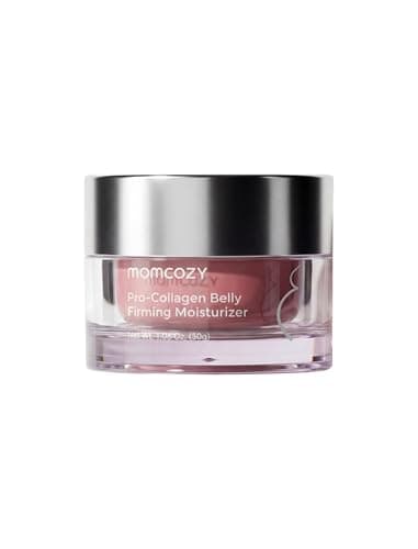 Momcozy Stretch Mark Prevention Cream, Travel Size Belly Moisturizer for Dry Skin, Peptides & Shea Butter, EWG Verified, Dermatologist Tested Maternity Care, 1.06 oz (30g) - Image 1