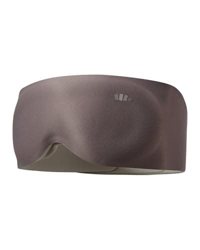 BENEUNDER Sleep Mask for Women Men,3D Contoured Cup Weighted Eye Mask, 100% Light Blockout Blindfold for Flight Nap Travel - Image 1