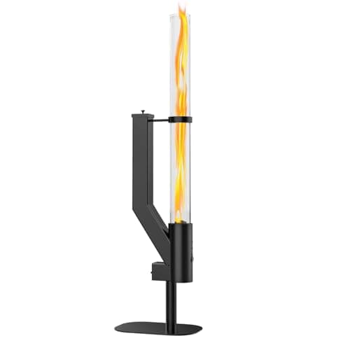 Rayzi 58 Inch Pellet Stove, Outdoor Decorative Wood Pellet Heater Burning Fireplace for Ambiance – Smokeless Flame for Patio Backyard Bonfire, Camping Party Holiday Garden Picnic - Image 1