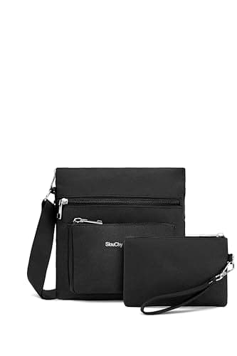 Goinsound Small Crossbody Bags for Women Water-Resistant Travel Wallet Purse Canvas Phone Purses with Card Holder - Image 1