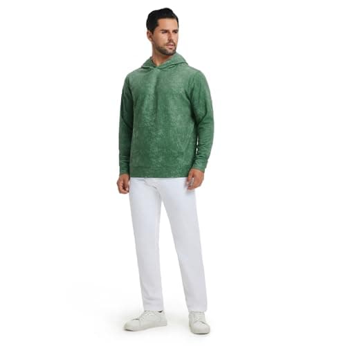M MAELREG Mens Sweatshirts Hoodies Outdoor Hiking Workout Performance Hooded Sport Casual Fall Golf Hoodies for Men - Thumbnail 6