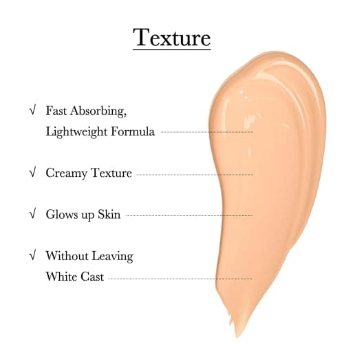 Ultra Lightweight Salmon Tinted Face Sunscreen SPF 40 - Sheer, Buildable Coverage for a Flawless, Matte Finish, 1.69oz - Thumbnail 3