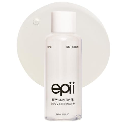 epii New Skin Toner | PHA 5% Exfoliation Toner for Instant Glow | Glass Skin | hyaluronic Acid | Skin Texture | Dull Skin | Korean Skincare | panthenol | fungal Acne Free | 145ml 4.9 oz. fl. - Image 1