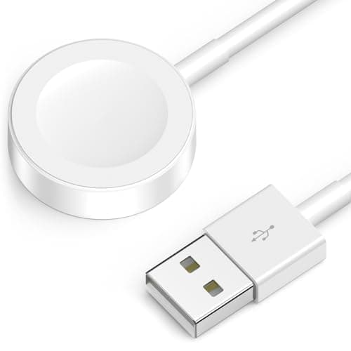 𝟐𝟎𝟐𝟔 𝐔𝐩𝐠𝐫𝐚𝐝𝐞𝐝 for Apple Watch Charger USB Magnetic Fast Charging Cable Portable Wireless Charging Accessories Compatible with iWatch Series 11/10/9/8/7/6/5/4/3/2 Ultra 3/2/SE-3.3FT - Image 1