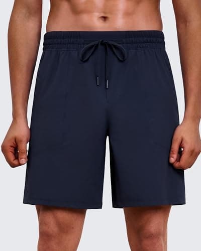 G4Free Mens Hiking Shorts Water Resistant Outdoor Pants Zip Pockets Faux Fly Quick Dry Breathable Fishing Workout Summer (Dark Navy,XXL) - Thumbnail 5