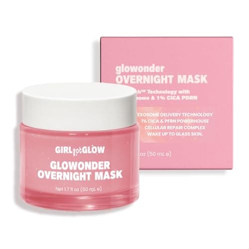 Girl Got Glow Overnight Face Cream with Exosome Complex, PDRN & Sodium DNA – Hydrating Moisturizer for All Skin Types, Fast Absorbing, Dewy Finish, Made in Korea, 1.7 fl oz / 50 mL - Thumbnail 5