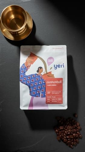 Yeri Coffee Southern Indian Specialty Coffee - 12 oz Bag - Multiple Blends (Cannonball) - Thumbnail 2