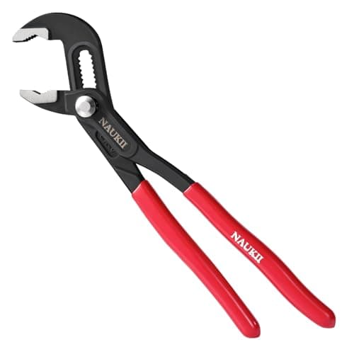 NAUKII 10inch Water Pump Plier for Home Repair‌ Comfortable Grip Pliers Motorbike Repair Adjustable Plier - Image 1