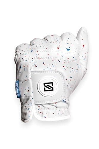 SKIVE Golf Premium Golf Glove | 100% AAA Cabretta Leather | Cool Golf Gloves Men | Serious Feel & Performance | Mens Golf Gloves Left Hand - Thumbnail 6