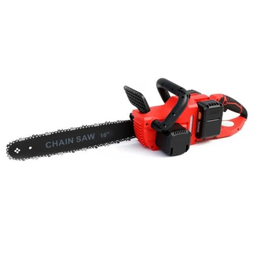 16" Cordless Chainsaw,42V Brushless Electric Chainsaw,2 x 3.0Ah Battery Powered Handheld Chain Saw,Tool-Free Tensioning,Automatic Oiling for Tree Pruning, Wood Cutting,Yard Work and Outdoor Gardening