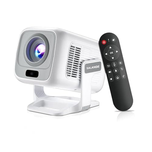 [ Auto Focus / 1080P Native ] Mini Projector with Wifi and Bluetooth 5.4, Portable 4K Projectors for Outdoor Movies/Bedroom, Smart Proyector with Apps Built-in, Auto Keystone and Short Throw ( 2026 ) - Image 1