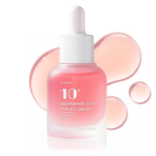 SKSOYT Niacinamide Serum 10% + Tranexamic Acid Serum 4%, Arbutin 2%, Hyaluronic Acid, Hydrating and Clarifying Facial Serum for Smooth, Radiant Looking Skin, Uneven Tone Care (30ml /1.01 fl.oz) - Image 1