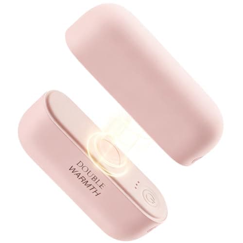 Hand Warmers Rechargeable 2 Pack, AI Electric Handwarmers, Portable Pocket Heater, Gifts for Christmas, Outdoor, Hunting, Golf, Camping Accessories (Pink) - Image 1