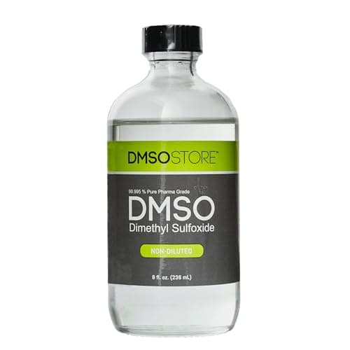 DMSO 8 oz. Glass Bottle Non-diluted 99.995% Pure Low Odor Pharma Grade Liquid Dimethyl Sulfoxide Super High Quality Made by DMSO Store - Image 1