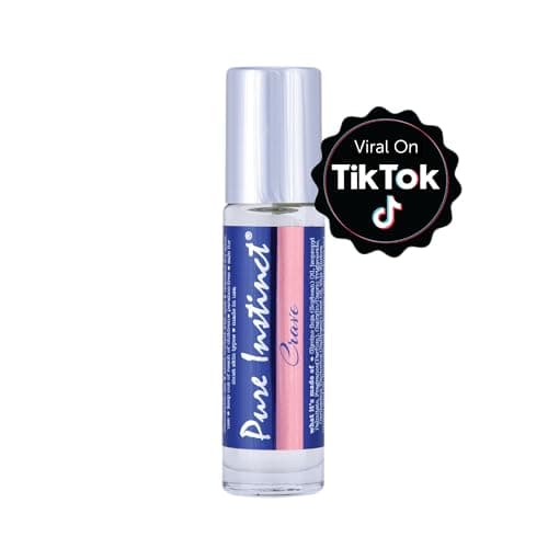 Pure Instinct CRAVE Roll-On The Original Pheromone Infused Essential Oil Perfume Cologne – For Her - TSA Ready 0.34 fl oz - Thumbnail 2