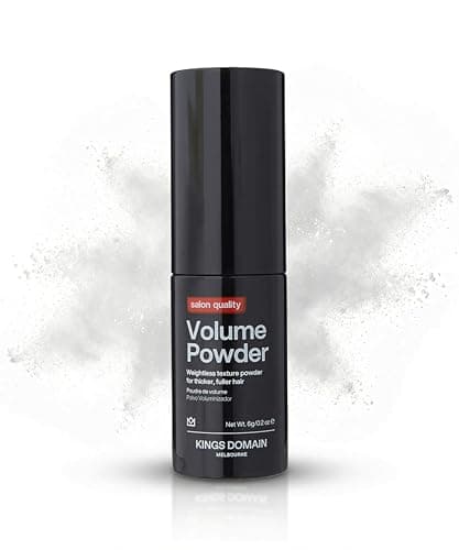 Kings Domain Melbourne Volume Powder | Root Volumizing Hair Texture Powder for Men | Medium Hold Styling Powder | Adds Shape & Texture with Matte Finish - Image 1
