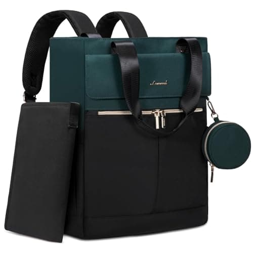 LOVEVOOK Diaper Bag Backpack,Diaper Tote Bag with Insulated Pockets,Baby Bag for Girl Boy with Changing Pad,Large Baby Diaper Bag with Pacifier Case,Anti-Theft Travel Backpack for Women,Black-Green - Image 1