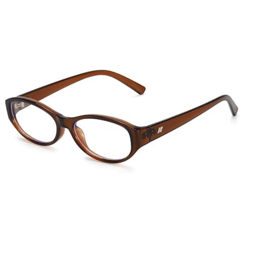 SODQW Rectangle Office-Siren Blue Light Glasses for Women Small Bayonetta Bluelight Glasses for Computer/Phone/TV