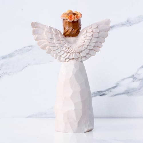 Kohehe Sympathy Gifts for Loss of Loved One, 5.12" Angel Sympathy Gift,Memorial Gift for Loss of Dad Mom Grandmother, Angel Figurine for Bereavement Remembrance Gifts (Sympathy-Figurine) - Thumbnail 3