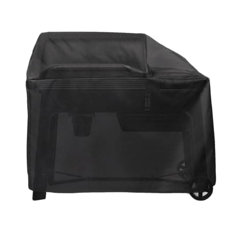 Fizentia Grill Cover for Traeger Grills,600D Waterproof Cover for Woodridge Electric Wood Pellet Grill and Smoker,Heavy Duty Outdoor Wood Pellet Smoker Covers for Woodridge (Large-50x27x46in)