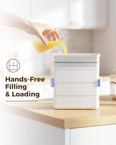 LAMU 2 Pack Freezer Food Block Maker, 2-Cup Soup Cubes Freezer Mold, Meal Prep Bag Container to Freeze Soups, Sauces, Bone Broth and Leftovers - Thumbnail 4