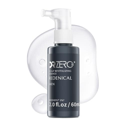DR ZERO Men's Hair Growth Serum with 3% Redensyl - Japanese Scalp Spray for Thinning Hair, with Nanocapsule Technology, Clinically Tested for Regrowth & Thickening, Non-Greasy Formula, 60ml