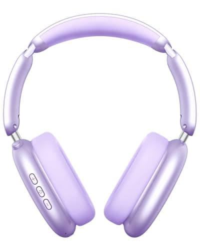 Wentronic Y02 Active Noise Cancelling Headphones, Wireless Over-Ear Bluetooth 5.4 Headphones, Multiple Modes, 60H Playtime, Hi-Res Audio, Big Bass, Foldable Lightweight for Travel Home Office, Purple - Image 1