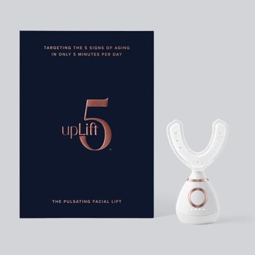 upLift 5 Pulsating Facial Lift | 5 Minute Age Reversal Device, Contours & Improves Facial Structures, Tightening & Toning of Skin - Thumbnail 2