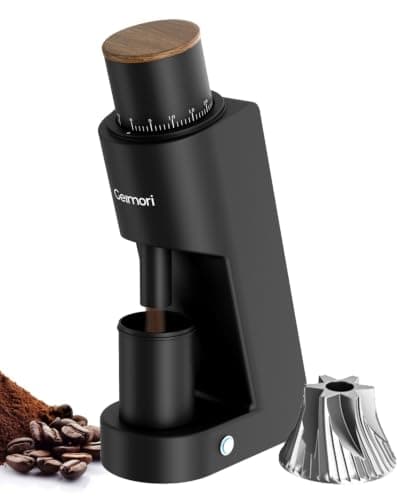 Geimori GU38 Coffee Grinder for Espresso&Drip,Conical Burr,Stepless Control - Image 1