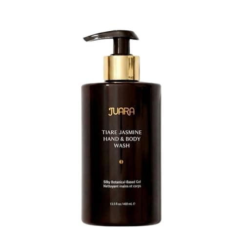 Juara 13.5 Fl Oz Hand & Body Wash - Hydrating Daily Cleanser with 72-Hour Moisture Magnet - Gentle Lather (Tiare Jasmine) - Image 1