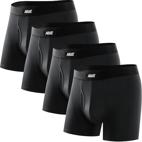 Nullktie Men's Trunks, Buttery Soft Micro Modal, Quick Dry, Breathable Underwear with Double Layer Fly, Moisture Wicking - Image 1