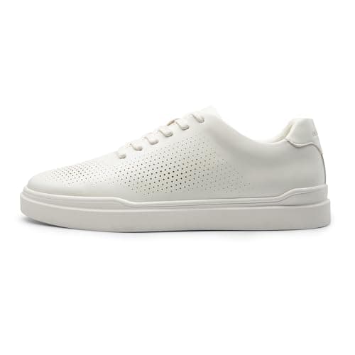 Bruno Marc Men's Casual Dress Sneaker Business Casual Shoes for Men Lightweight Breathable Fashion Sneakers WaveFlex CoreLux,Size 10.5,White,BMUMFN2520 - Thumbnail 5