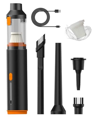 Nimbelephant Car Vacuum 19000Pa Powerful Suction, Cordless Handheld Vacuum Cleaner & Air Duster, Portable Hand Held Mini Vacuum Rechargeable for Car, Home & Office - Image 1