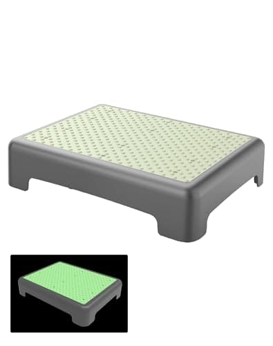 LIFTOZA Mobility Step Stool for Adults, Noctilucent Bed Step Stools, 680 LBS Capacity Safety Step Platform, Indoor and Outdoor Steps for Seniors, Non-Slip Stepping Stool Elderly Assistance at Night - Image 1