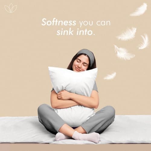 SensoLoom 100% Cotton Sheet Set – Crisp Sateen Weave, Breathable & Fade-Resistant – Soft, Cool Sheets for Hot Sleepers – Twin/Queen/King - Thumbnail 3