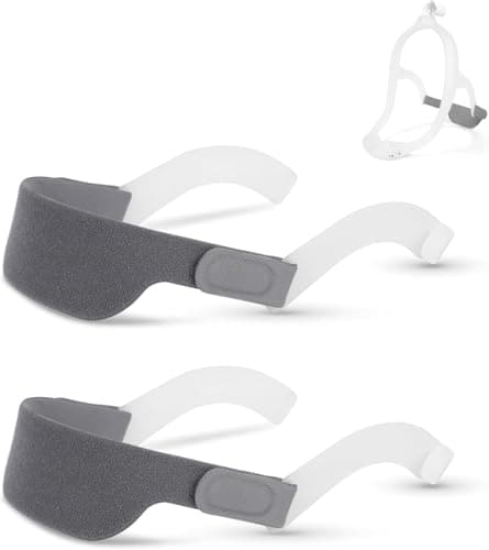 2-Pack Replacement Headgear Compatible with DreamWear Nasal & Pillow Masks, Adjustable and Soft, Replacement Headgear Strap with Arms for DreamWear, High Elastic CPAP Headgear Supplies