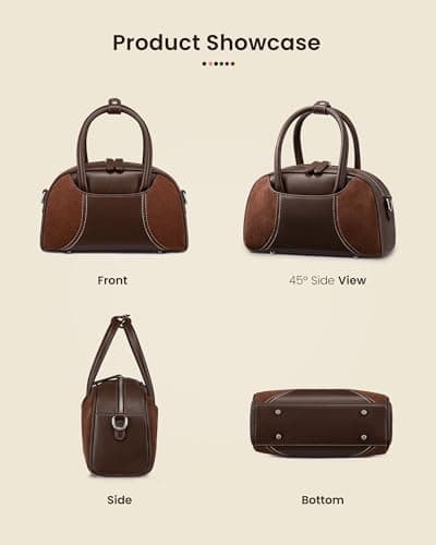 Cross Body Purse Small Crossbody Bags for Women Trendy,Triple Compartment Cell Phone Crossbody Wallet Purses with Card Slots - Thumbnail 6