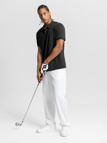 BRXL Golf Shirts for Men Short Sleeve Collared Relaxed Fit Mens Polo Shirt - Thumbnail 2