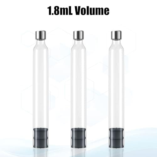 1.8mL Pen Cartridges for Peptide, Glass Cartridges with Rubber Stopper for Injection Pen, Steam Sterilized, Individually Packaged, 10Pack - Thumbnail 6