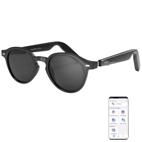 GetD 2026 New AI Glasses for Men & Women, Smart Sunglasses Powered by ChatGPT with 145-Language Translation, Bluetooth 5.4 Glasses, 11H Music/9H Call, UV400 & Polarized Lenses for Travel & Daily Use - Image 1