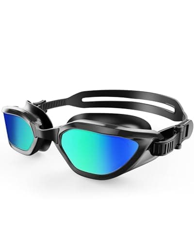 OLANRUN Swim Goggles for Kids 6-14, Anti-Fog UV Protection Kids Goggles, Leakproof Pool Swimming Goggles for Youth Boys Girls