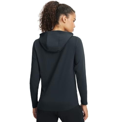 M MAELREG Sweatshirts for Women Long Sleeve Performance Athletic Solid Golf Pullover Winter Midlayer Womens Hoodies Dark Grey - Thumbnail 3