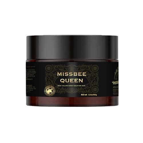 Beef Tallow for Skin & Face | Tallow and Honey Balm | Anti-Aging Cream | Oily & Sensitive & Dry Skin | Based Supplies Organic Grass-Fed Beef Tallow Honey | Travel Size | 2.1 oz / 60g | Night Cream - Image 1