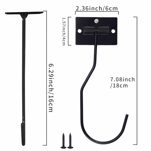 BJUTYEU Self-Adhesive Banana Hook, Grape Hook, Kitchen Banana Hanger, Keep Bananas Fresh Under The Cabinet, with Magnetic Absorption Storage Perfect Design 3 Pieces Black - Thumbnail 2