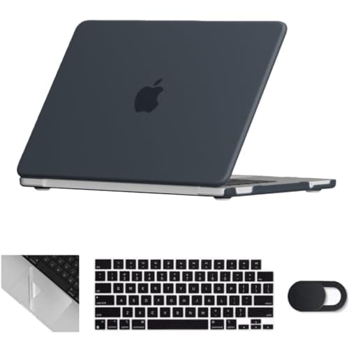 Se7enline Compatible with MacBook Neo Case 13 inch 2026 Model A3404, Hard Shell,Keyboard Cover,Webcam Cover,Trackpad Protector, Anti-Scratch Anti-Drop Slim Fit Full Protection,Frost Black