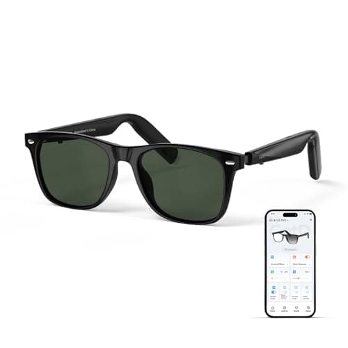 GetD AI Glasses for Men & Women, Smart Glasses Powered by ChatGPT, AI Real-time Translation with 107 Languages, 11H Music Play, Bluetooth Glasses with Polarized Lens for Daily Use - Image 1