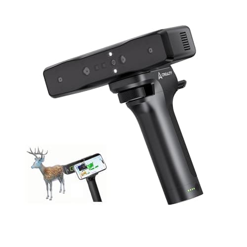 Creality Otter Lite 3D Scanner for 3D Printing, Handheld 3D Printer Scanner 0.05mm Precision, Full-Color Scanning | WiFi 6 | Portable for Metal/Black Objects | Windows/macOS/Android/iOS - Image 1