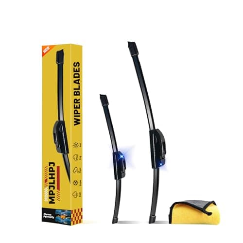 26" + 16" Windshield Wiper Blades (Set of 2), OEM Quality All-Season Windshield Wipers, Fits Toyota Corolla 2009-2018, Ford Ranger 2019-2025, Honda Accord 2018-2022, Nissan Kicks 2018-2024, U/J Hook - Image 1