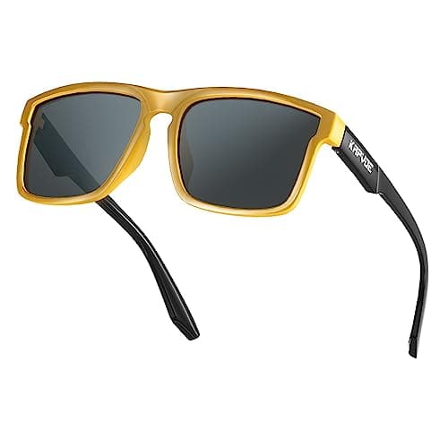 KAPVOE Polarized Sunglasses Men Women UV400 Protection Sport Glasses Driving Fishing Cycling Beach Golf Running - K116 - Image 1