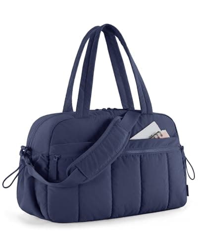 BAGSMART Gym Bag for Women, Duffle Bag for Travel with Wet Pocket, Lightweight Carry on Weekender Duffel, Water Resistant - Image 1